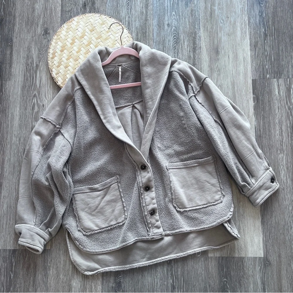 Free people Jordan jacket cream beige‎